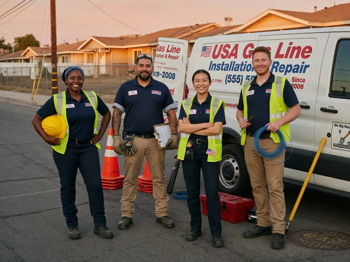Gas Line Installation company in Sheffield, TX